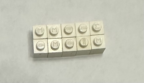 Vintage modulex bricks 1x1 - bricks,