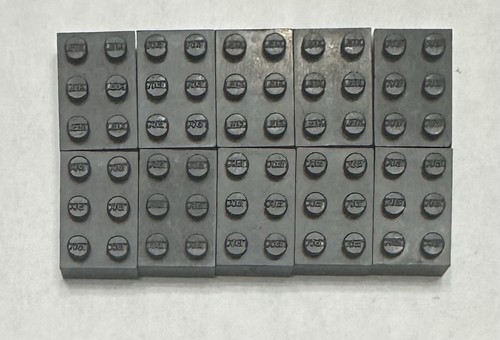 Vintage modulex bricks 2x3 - 10,